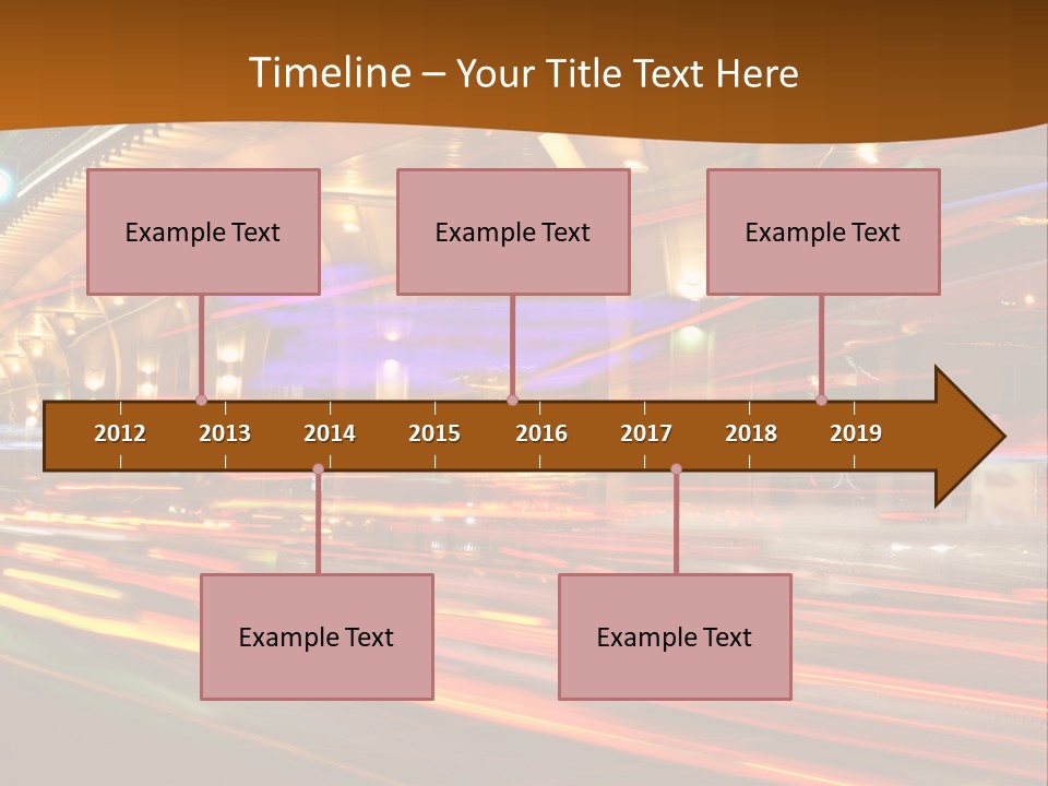 Speed Track Modern PowerPoint Template