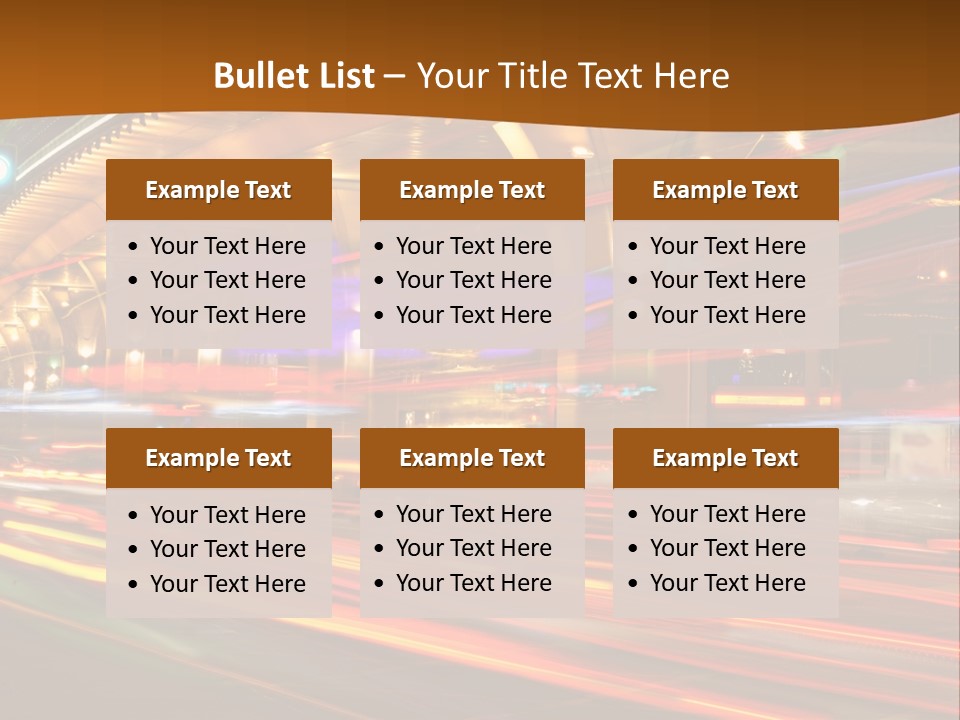 Speed Track Modern PowerPoint Template