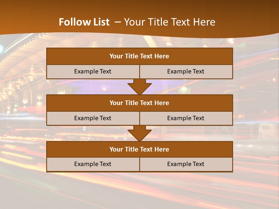 Speed Track Modern PowerPoint Template