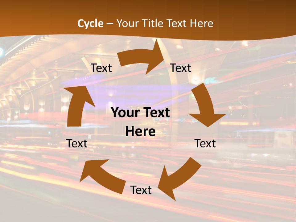 Speed Track Modern PowerPoint Template
