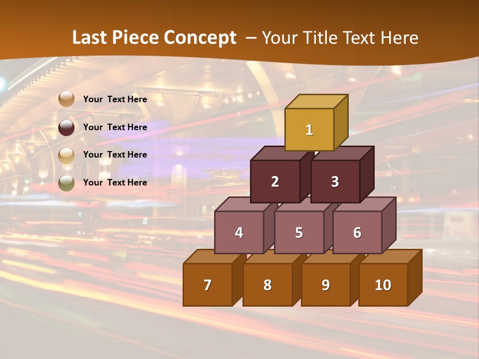 Speed Track Modern PowerPoint Template