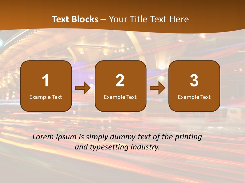 Speed Track Modern PowerPoint Template
