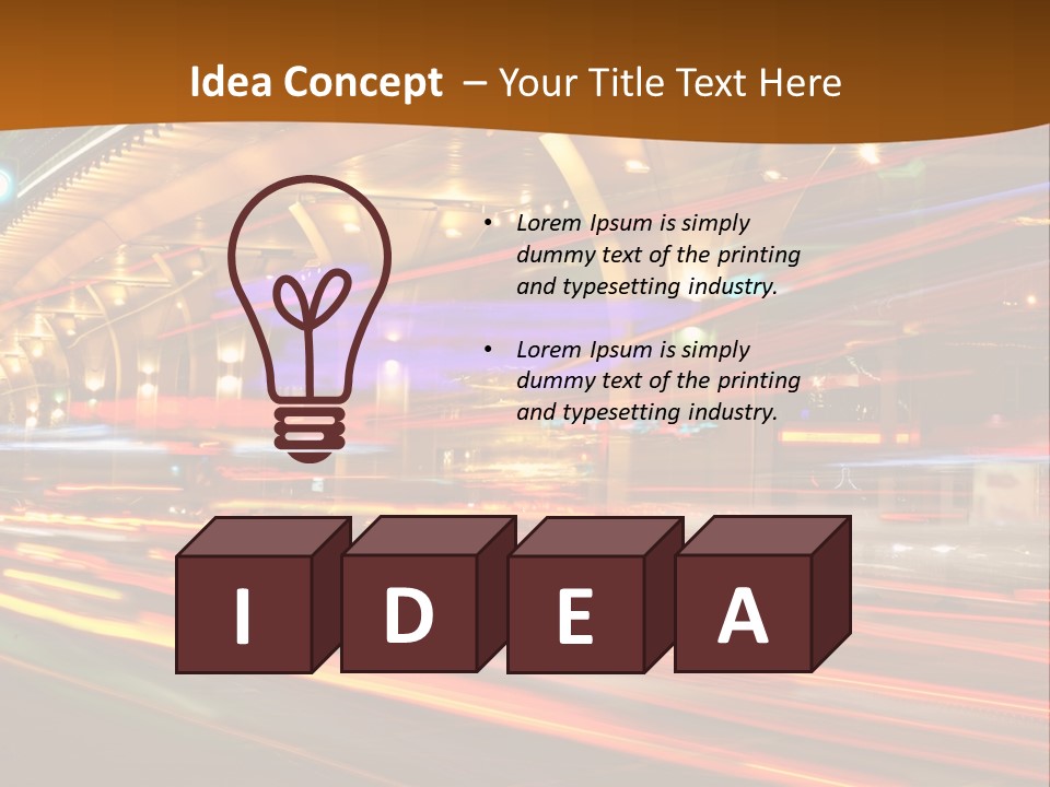 Speed Track Modern PowerPoint Template