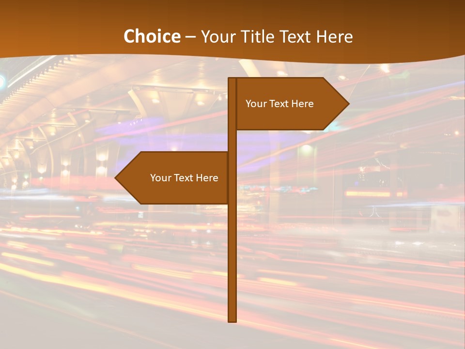 Speed Track Modern PowerPoint Template