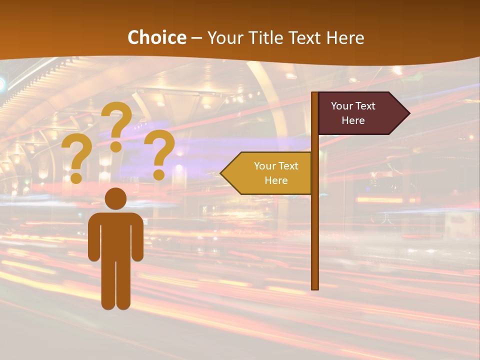 Speed Track Modern PowerPoint Template