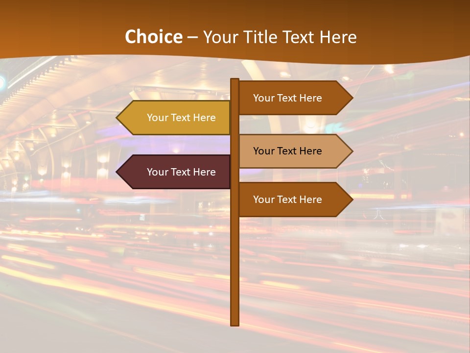 Speed Track Modern PowerPoint Template