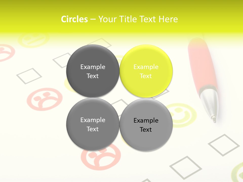 Success Exam Vote PowerPoint Template