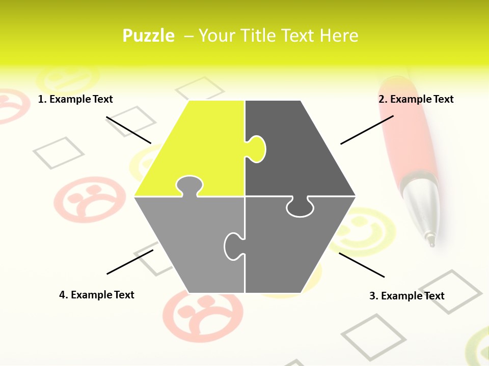 Success Exam Vote PowerPoint Template