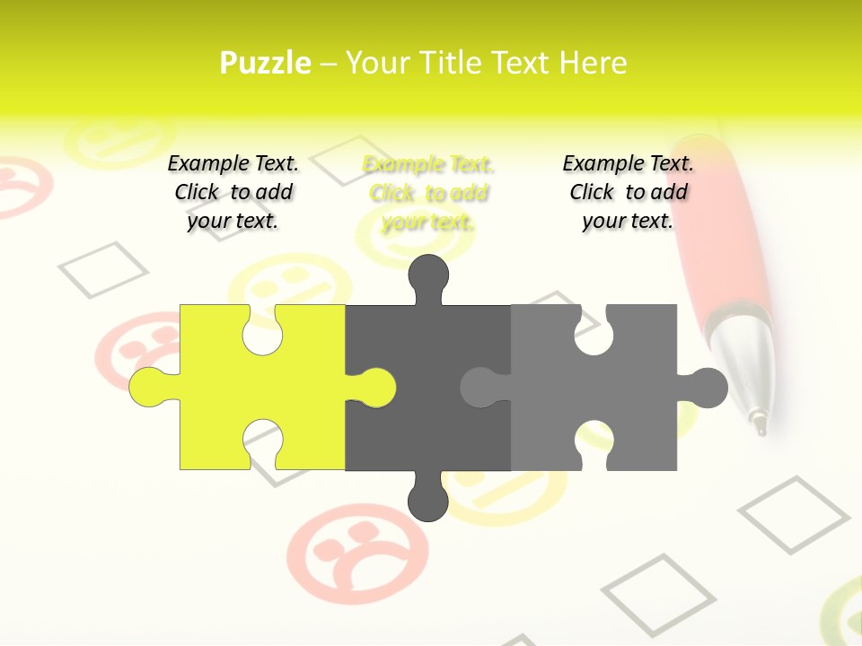 Success Exam Vote PowerPoint Template