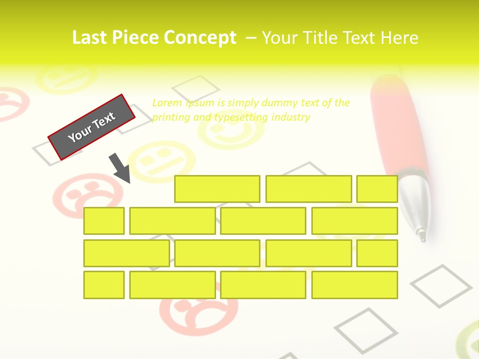 Success Exam Vote PowerPoint Template
