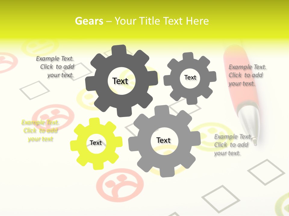 Success Exam Vote PowerPoint Template