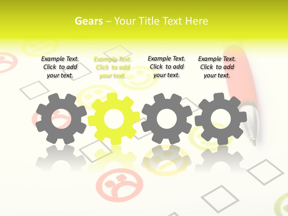 Success Exam Vote PowerPoint Template