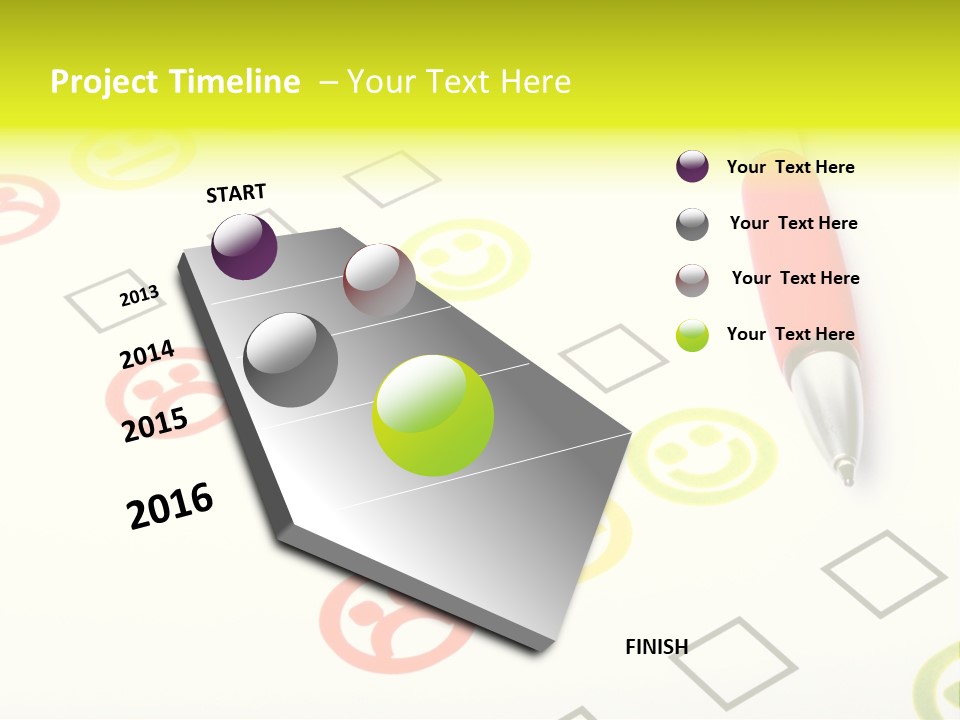 Success Exam Vote PowerPoint Template