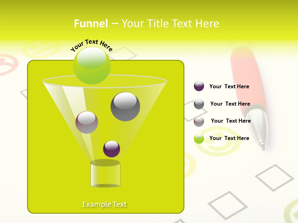 Success Exam Vote PowerPoint Template