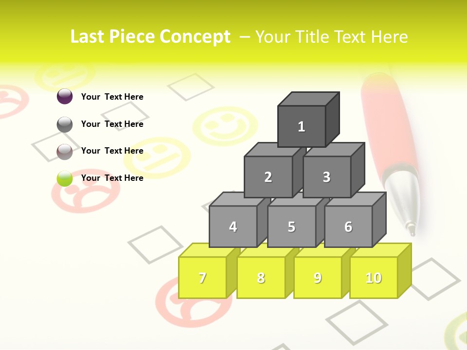 Success Exam Vote PowerPoint Template