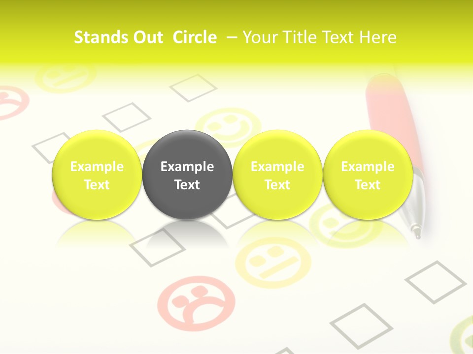 Success Exam Vote PowerPoint Template