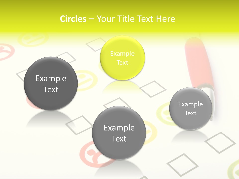 Success Exam Vote PowerPoint Template