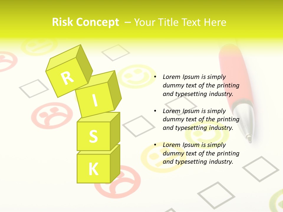 Success Exam Vote PowerPoint Template