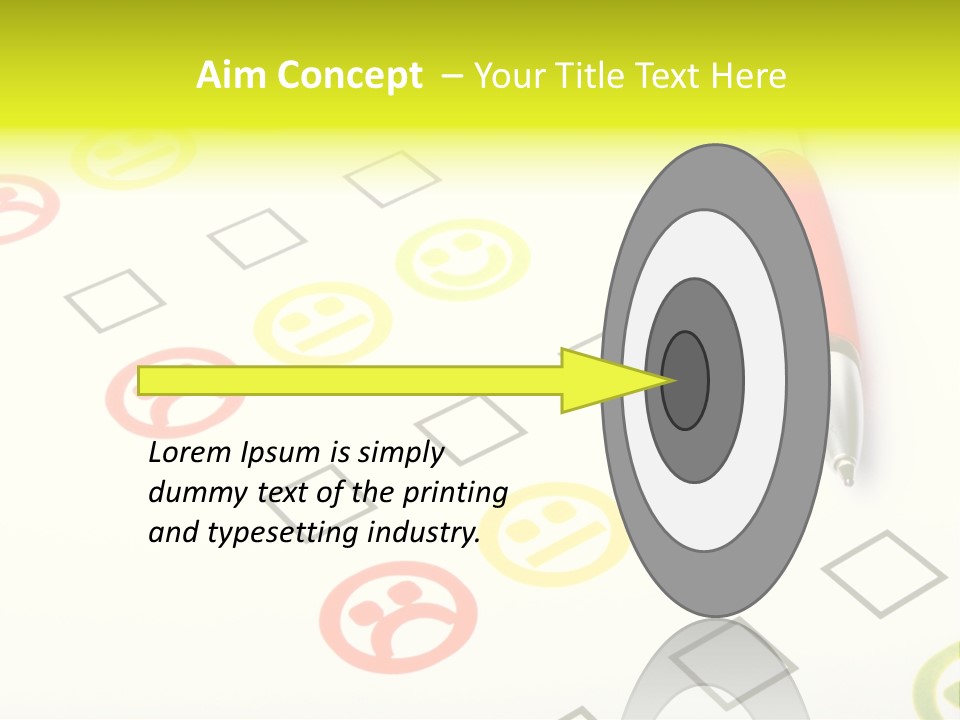 Success Exam Vote PowerPoint Template