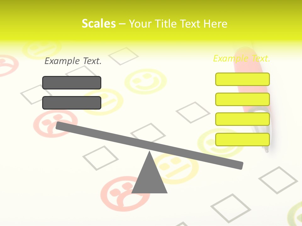 Success Exam Vote PowerPoint Template