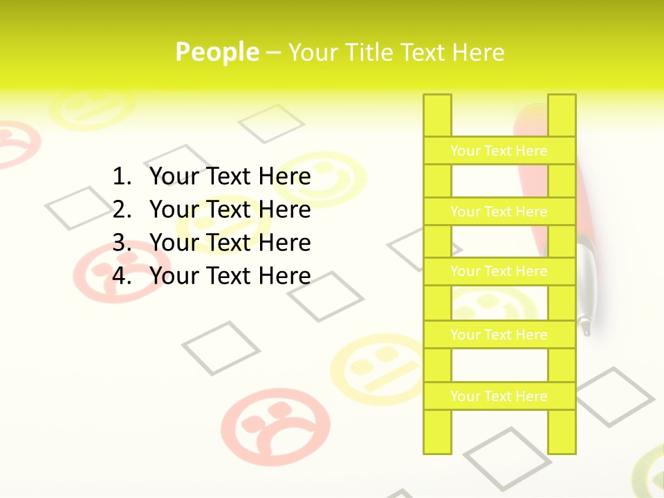 Success Exam Vote PowerPoint Template