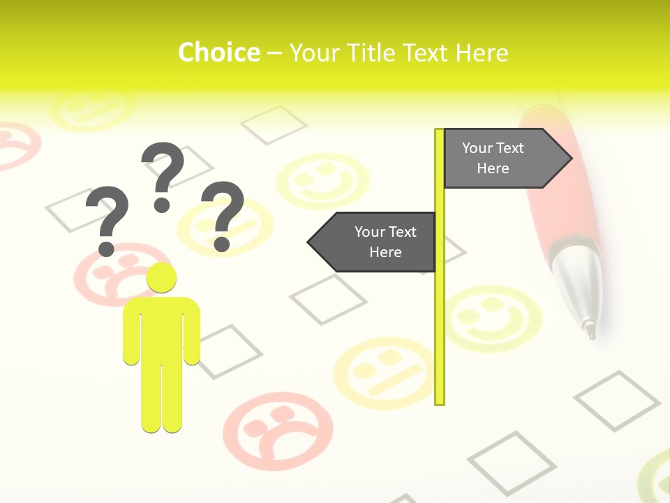 Success Exam Vote PowerPoint Template