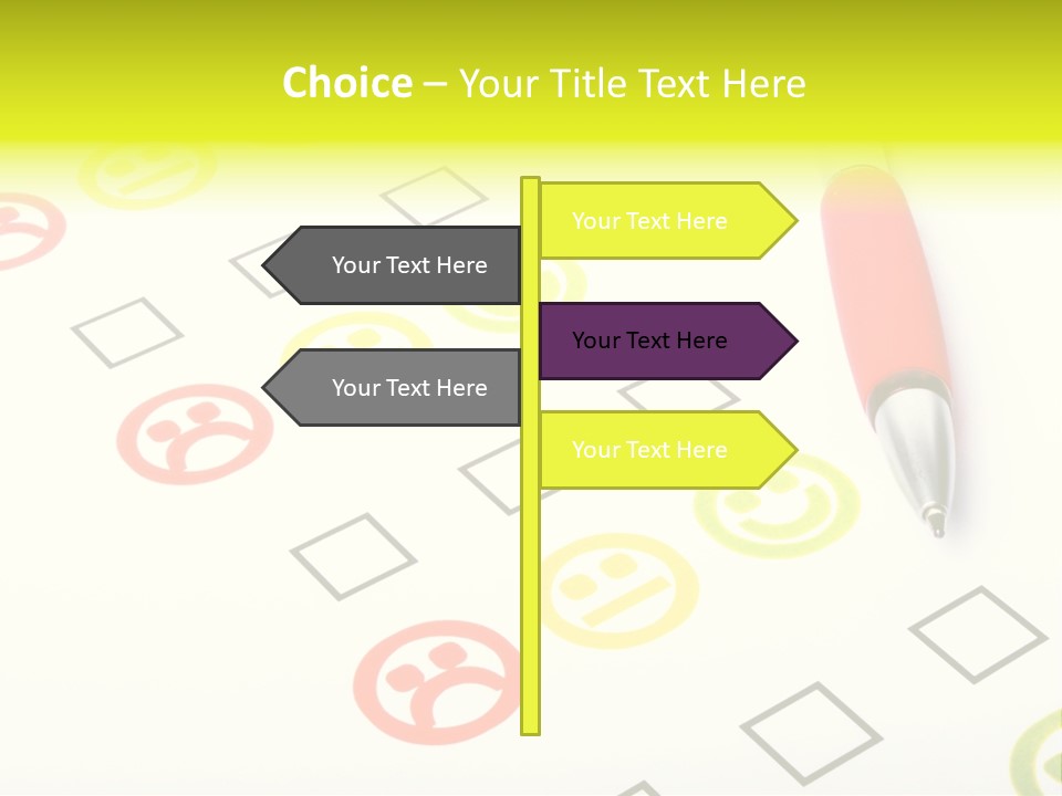 Success Exam Vote PowerPoint Template