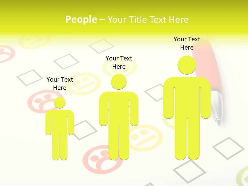 Success Exam Vote PowerPoint Template