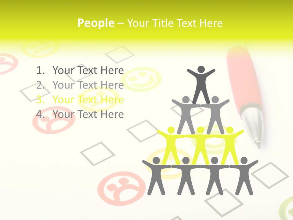 Success Exam Vote PowerPoint Template