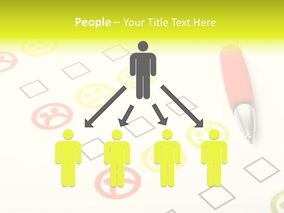 Success Exam Vote PowerPoint Template