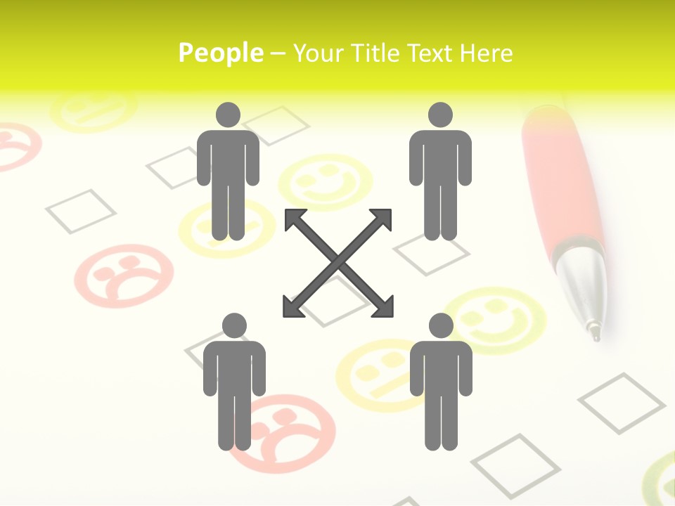 Success Exam Vote PowerPoint Template