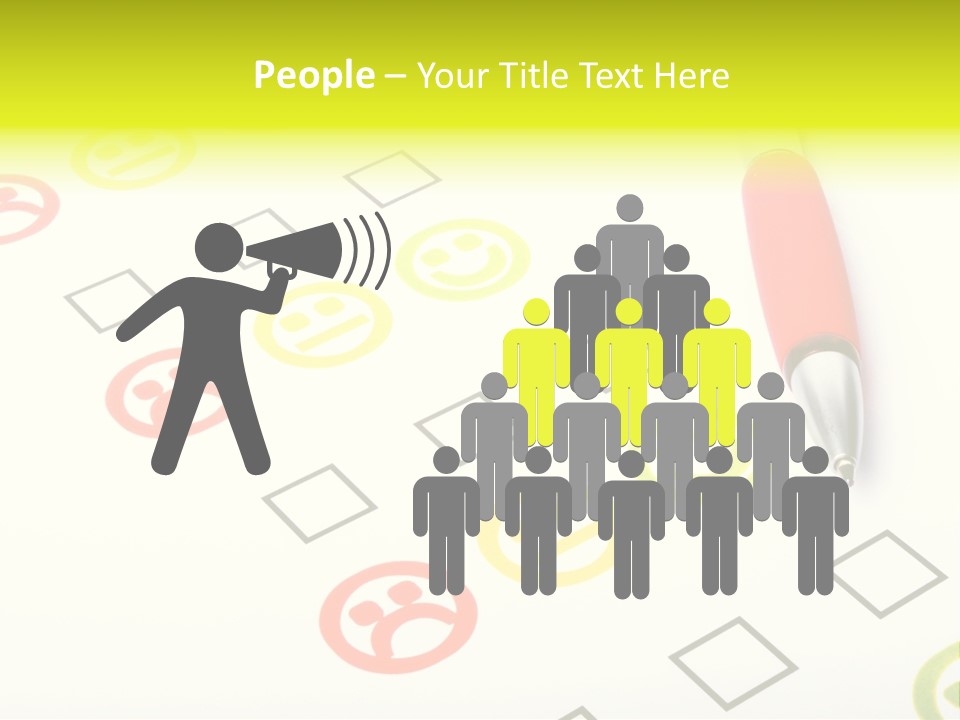 Success Exam Vote PowerPoint Template