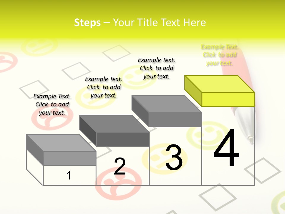 Success Exam Vote PowerPoint Template
