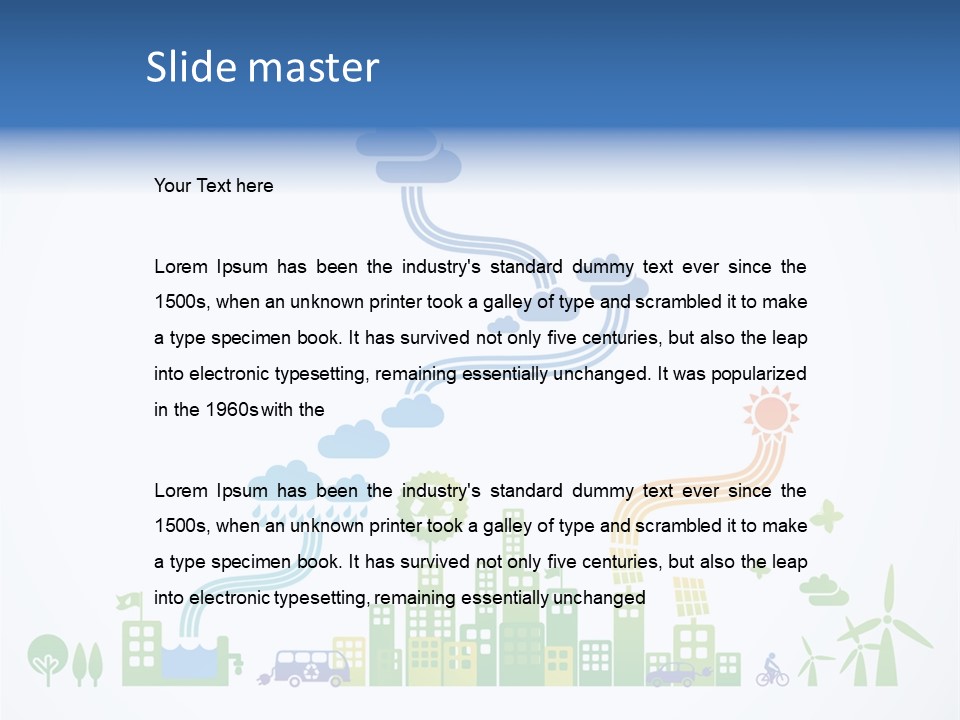 Drawing Save Concept PowerPoint Template