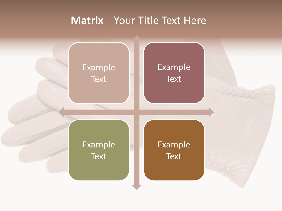 Texture Protection Clothing PowerPoint Template