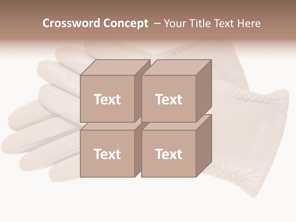 Texture Protection Clothing PowerPoint Template