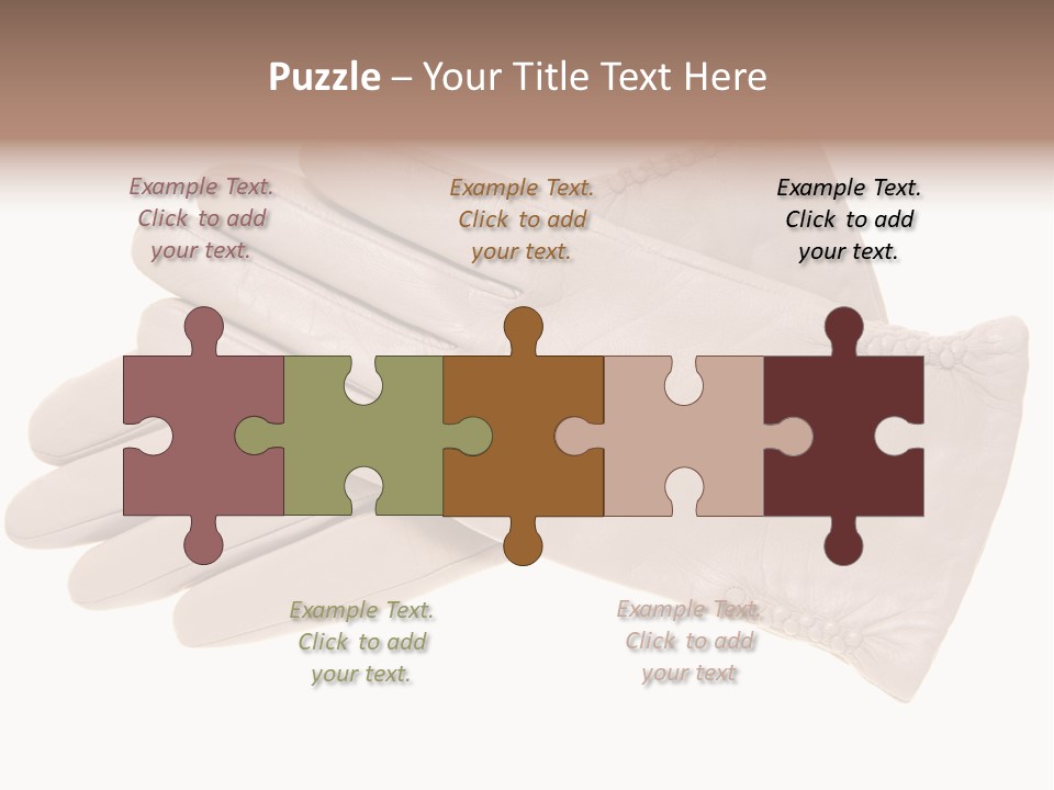 Texture Protection Clothing PowerPoint Template