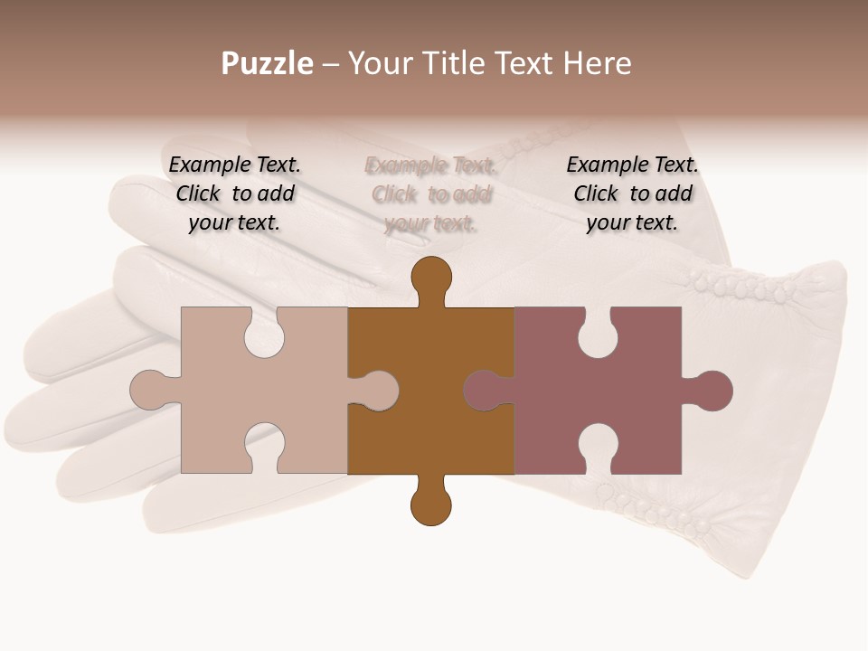 Texture Protection Clothing PowerPoint Template