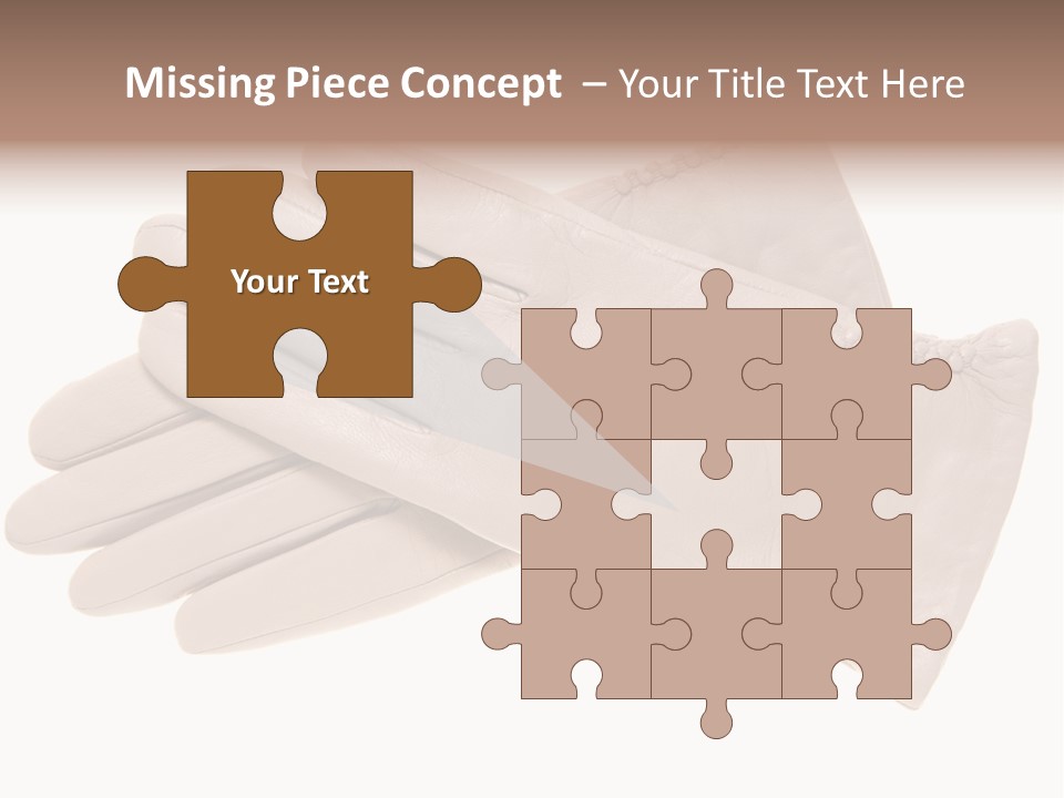 Texture Protection Clothing PowerPoint Template