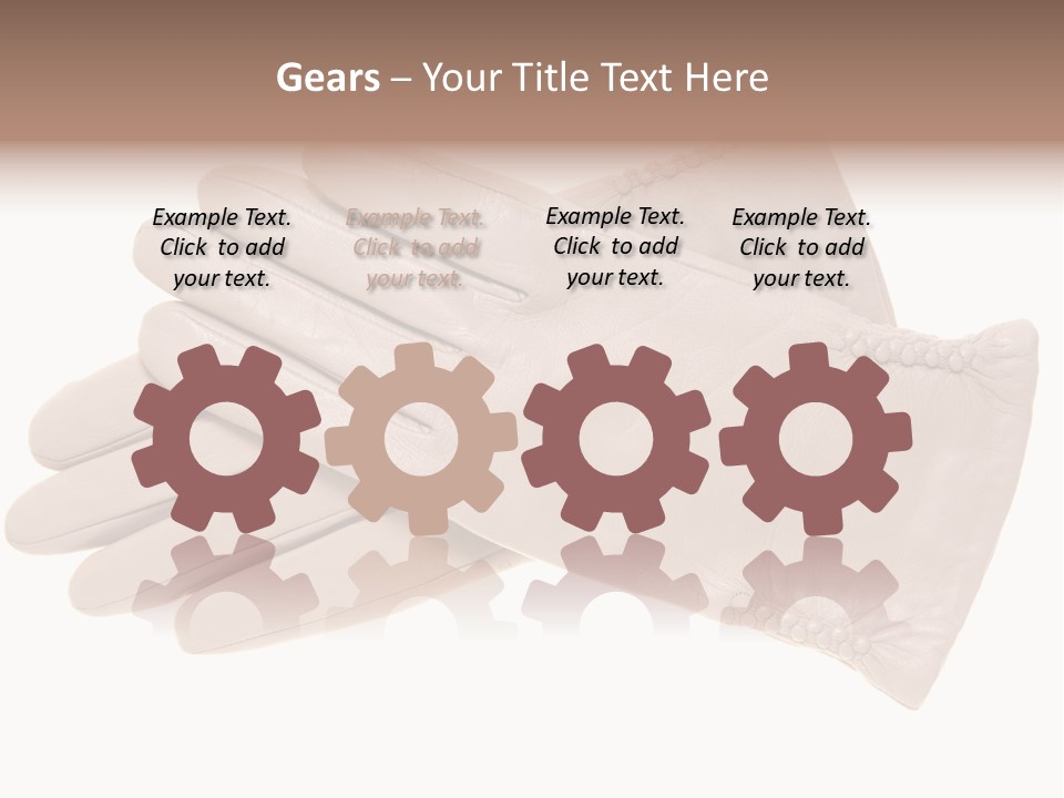 Texture Protection Clothing PowerPoint Template