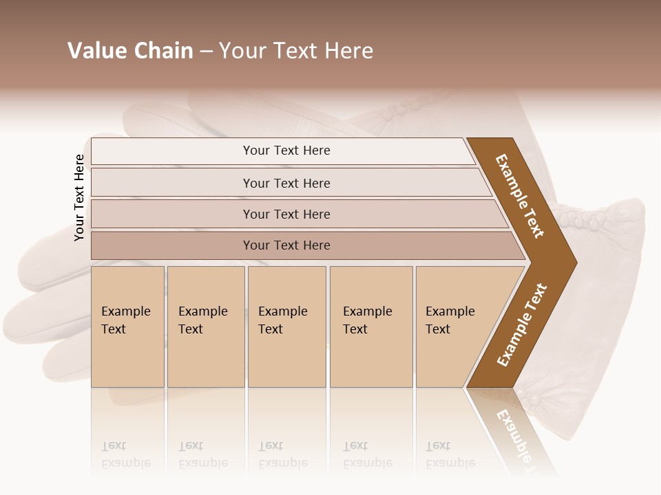 Texture Protection Clothing PowerPoint Template