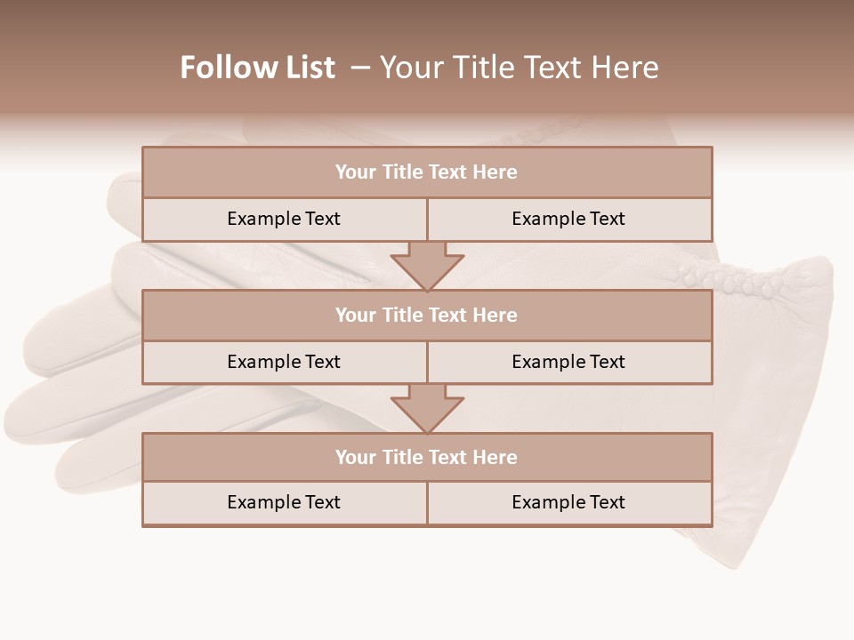 Texture Protection Clothing PowerPoint Template