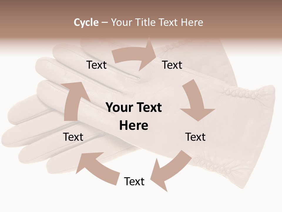 Texture Protection Clothing PowerPoint Template