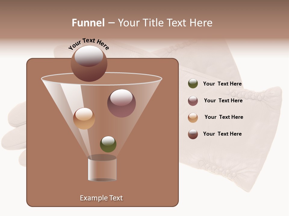 Texture Protection Clothing PowerPoint Template