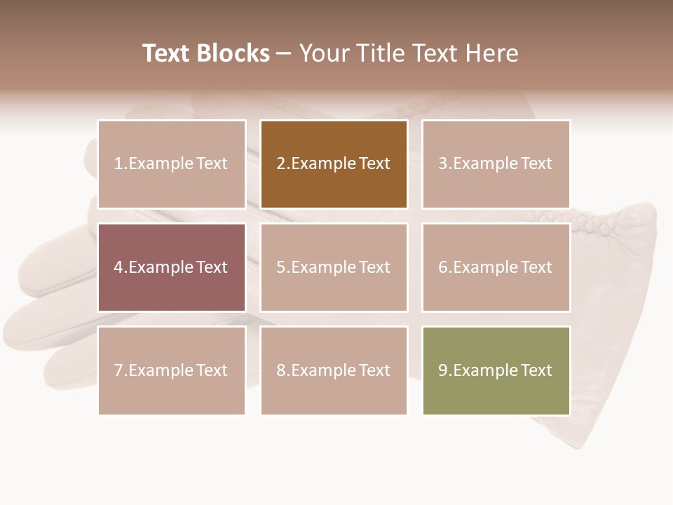 Texture Protection Clothing PowerPoint Template