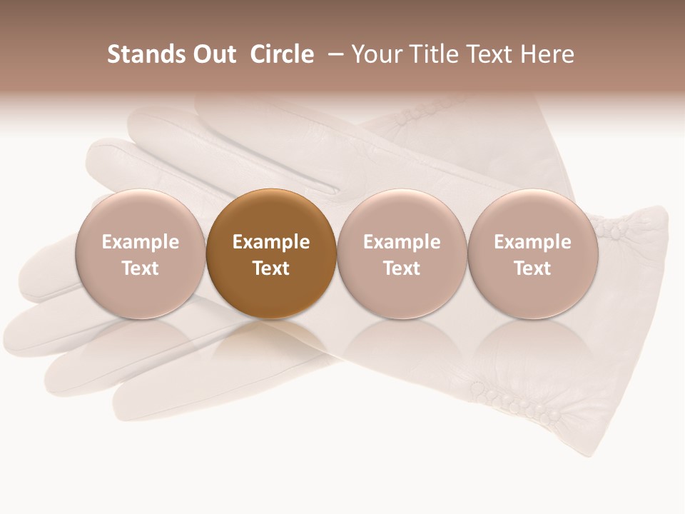 Texture Protection Clothing PowerPoint Template