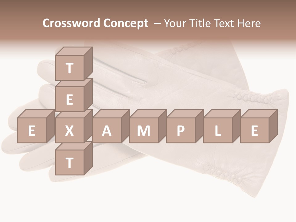 Texture Protection Clothing PowerPoint Template
