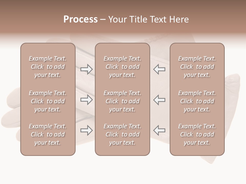 Texture Protection Clothing PowerPoint Template