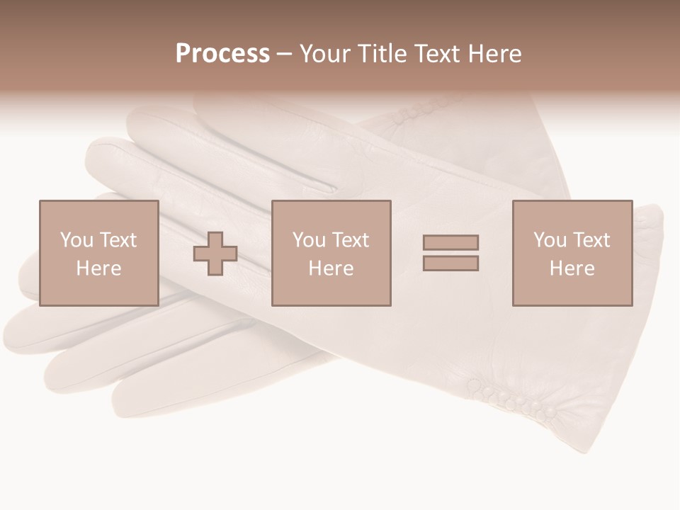 Texture Protection Clothing PowerPoint Template