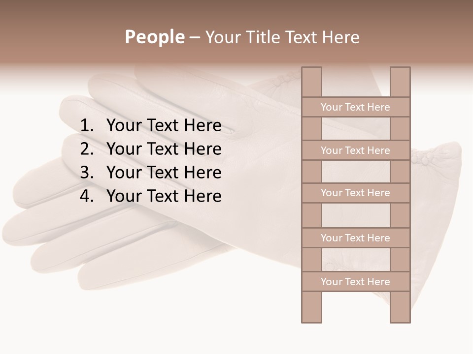 Texture Protection Clothing PowerPoint Template